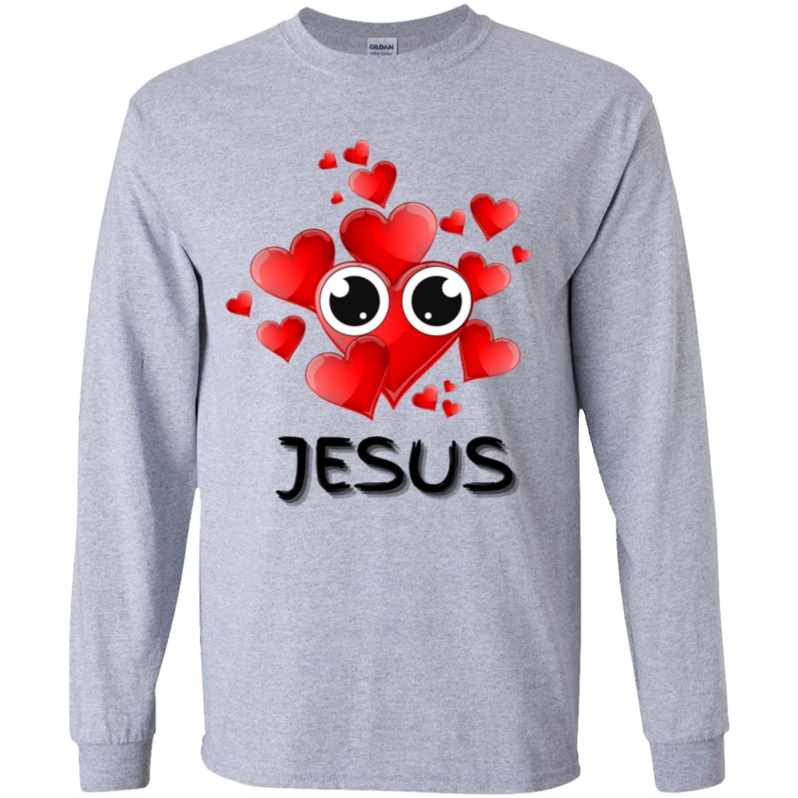 Eye Love Jesus Youth Long Sleeve