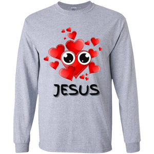 Eye Love Jesus Youth Long Sleeve