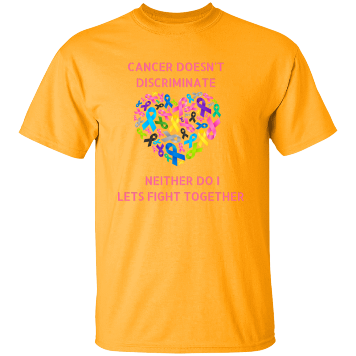 Cancer Doesn't Discriminate Short Sleeve Shirt