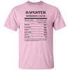 Nutrition Facts T-Shirt SS - Daughter - Black