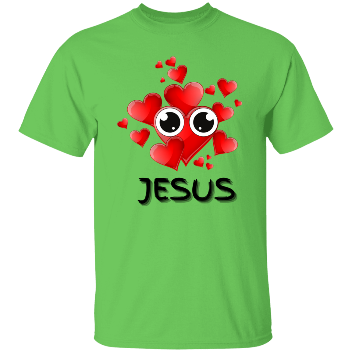 Eye Love Jesus Short Sleeve T-Shirt