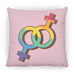 Female Pride Square Pillow