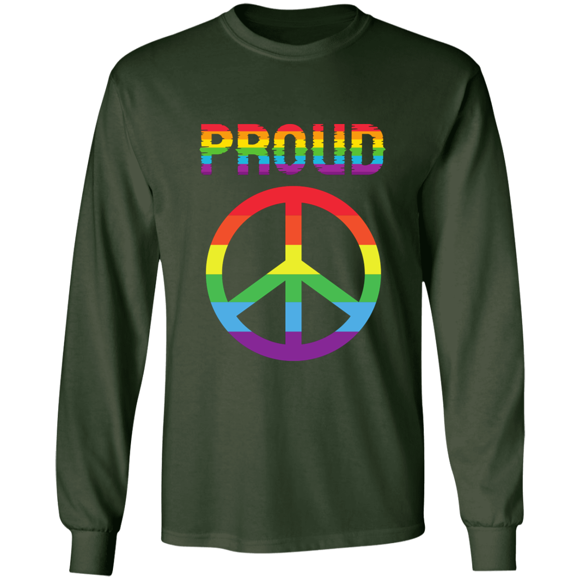 Proud Peace Long Sleeve Shirt