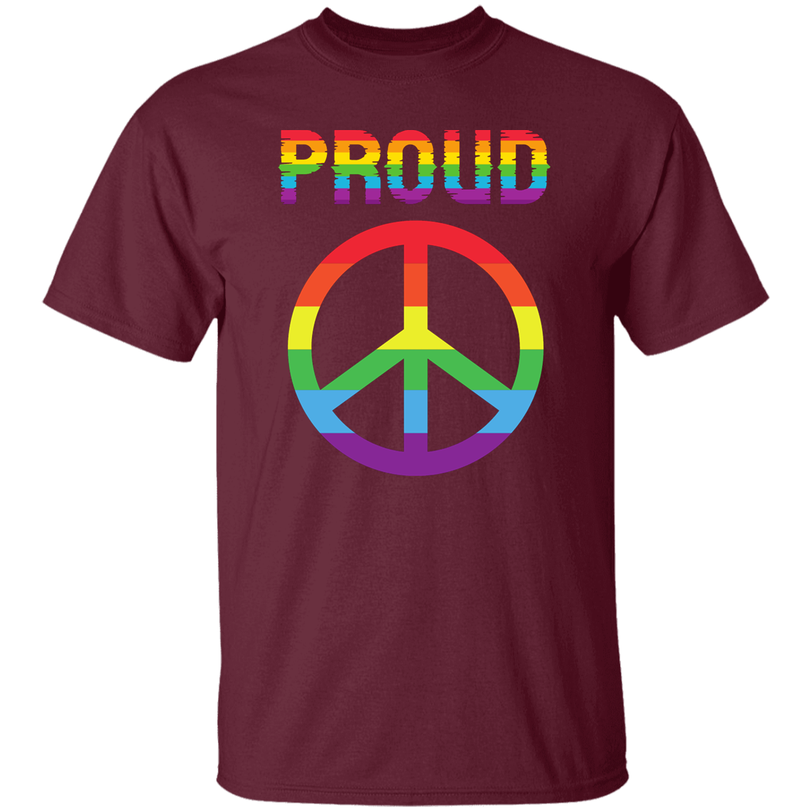 Proud Peace Short Sleeve Shirt