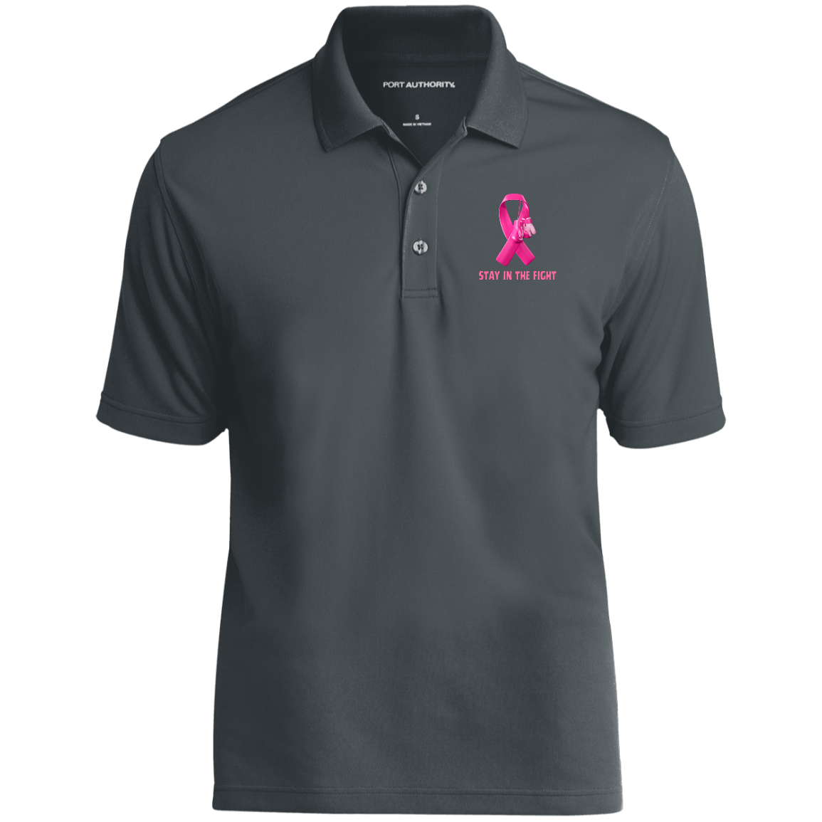 Stay in the Fight Short Sleeve Polo