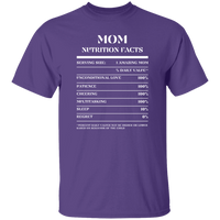 Nutrition Facts T-Shirt SS - Mom - White