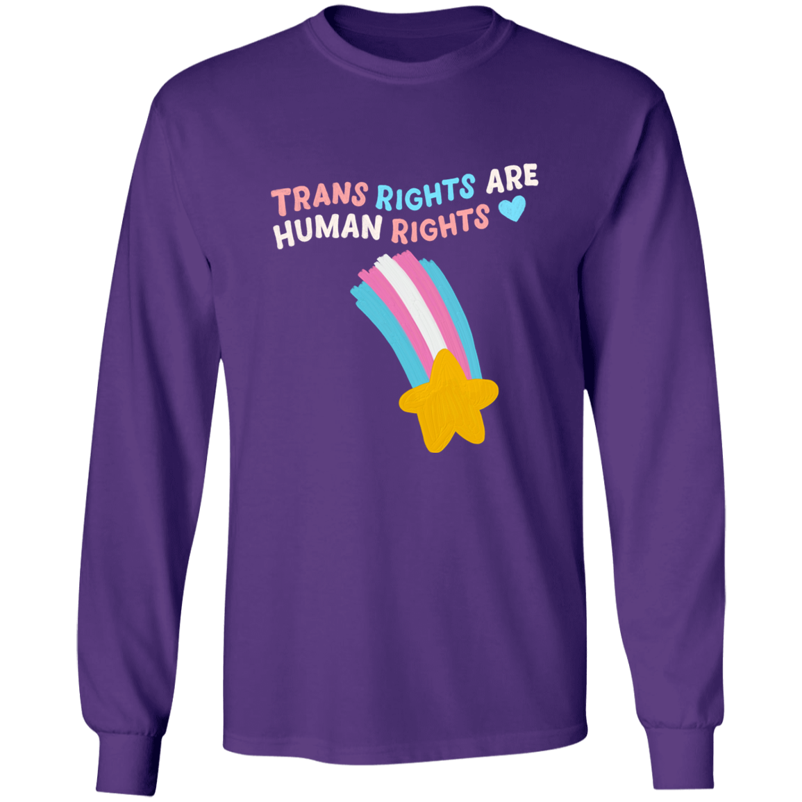 Trans Rights Long Sleeve Shirt