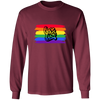 Load image into Gallery viewer, Love is Love Paint Long Sleeve Shirt