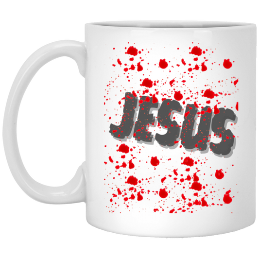 Blood of Jesus White Mug