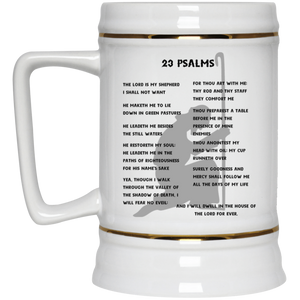 23 Psalms 22oz Stein Mug