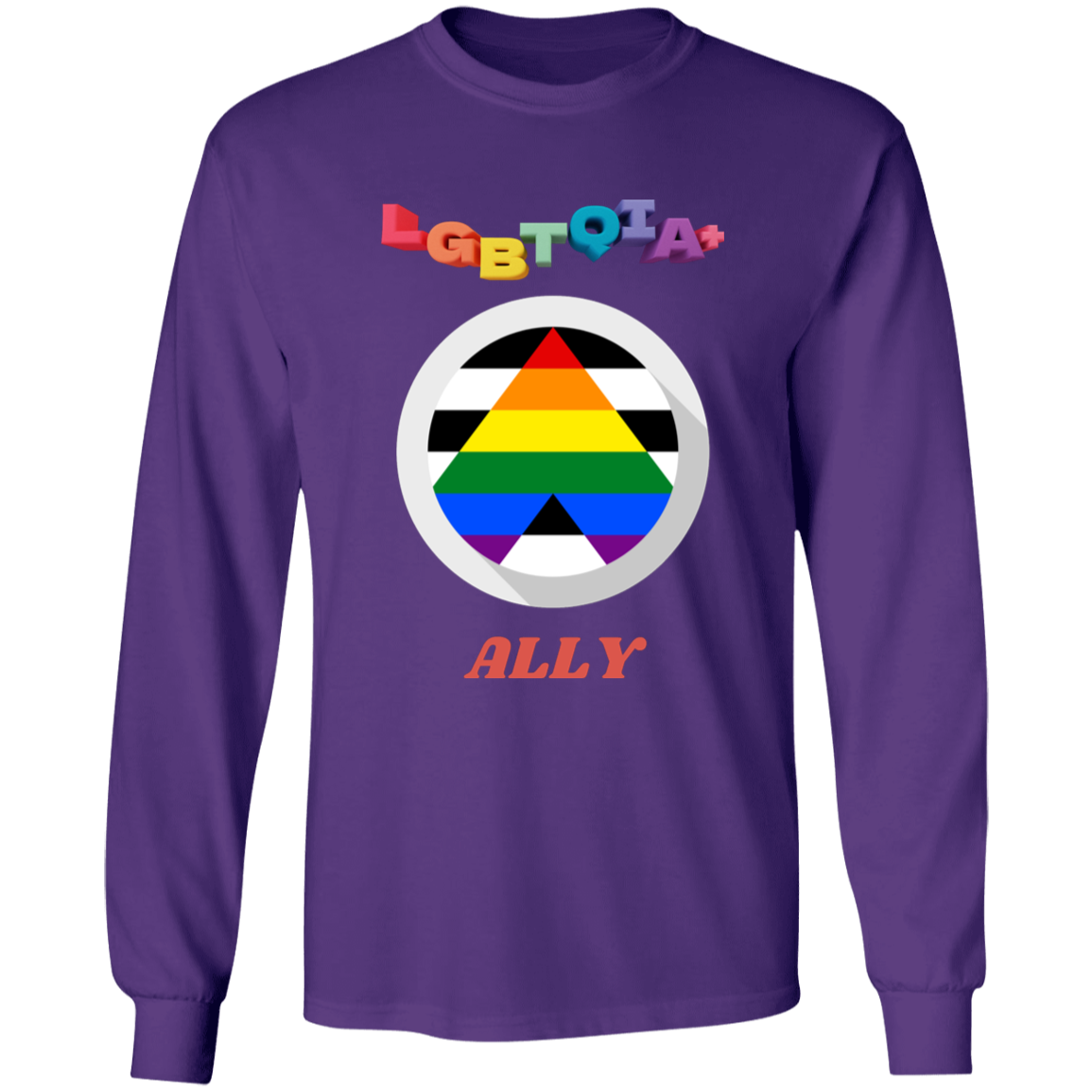 LGBTQIA+ ALLY Long Sleeve Shirt