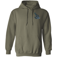 Anchored in the Lord Hoodie - White