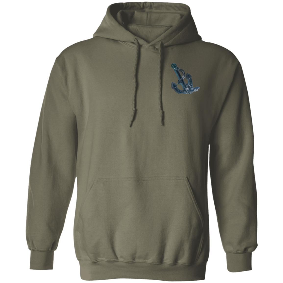 Anchored in the Lord Hoodie - White