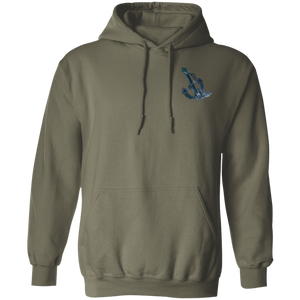 Anchored in the Lord Hoodie - White