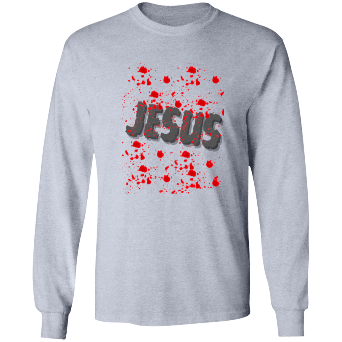 Blood of Jesus Long Sleeve T-Shirt