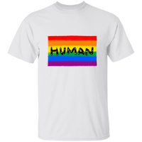 Human Pride Flag Short Sleeve Shirt