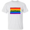 Human Pride Flag Short Sleeve Shirt