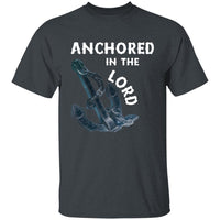 Anchored in the Lord Youth Short Sleeve - White