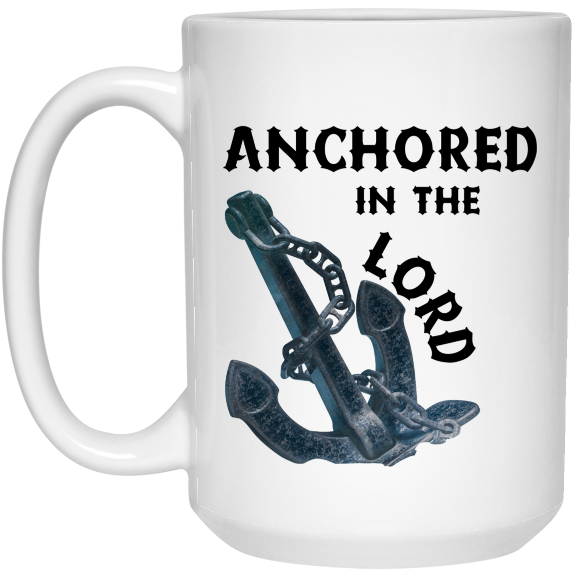 Anchored In The Lord Mug