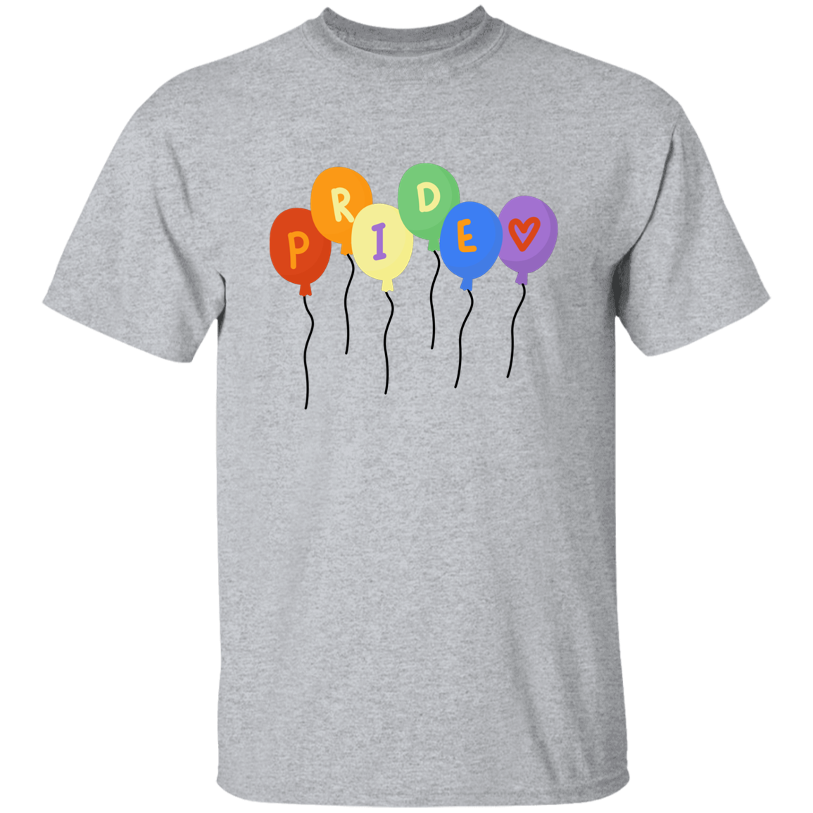 Pride Balloons Short Sleeve Shirt