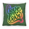 Load image into Gallery viewer, Love is Square Pillow