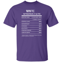 Nutrition Facts T-Shirt SS - Wife - White
