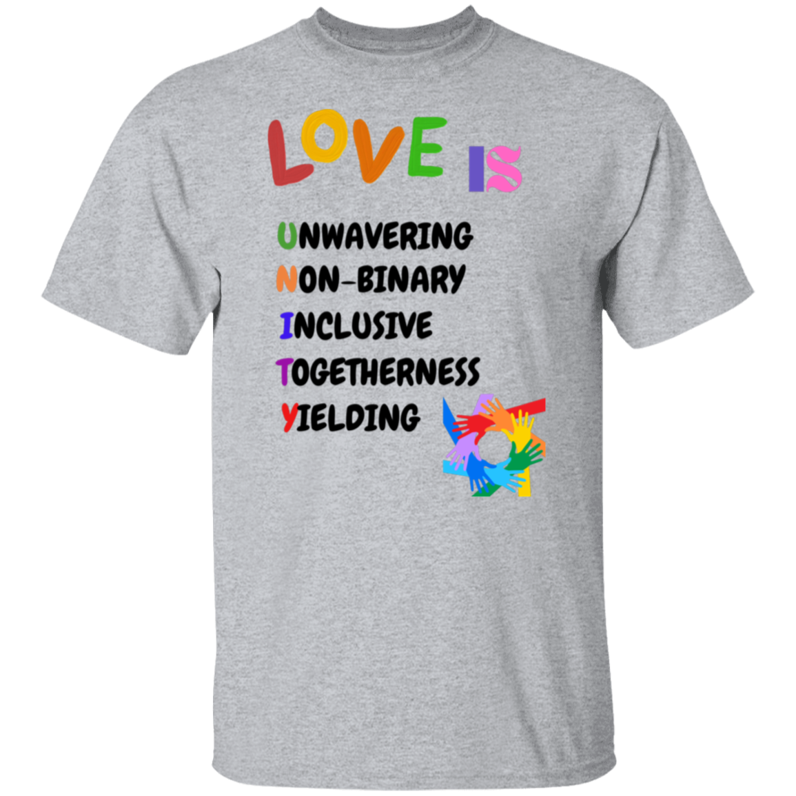 Love is Unity Short Sleeve Shirt