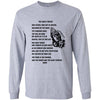 Lord's Prayer Youth Long Sleeve - Black