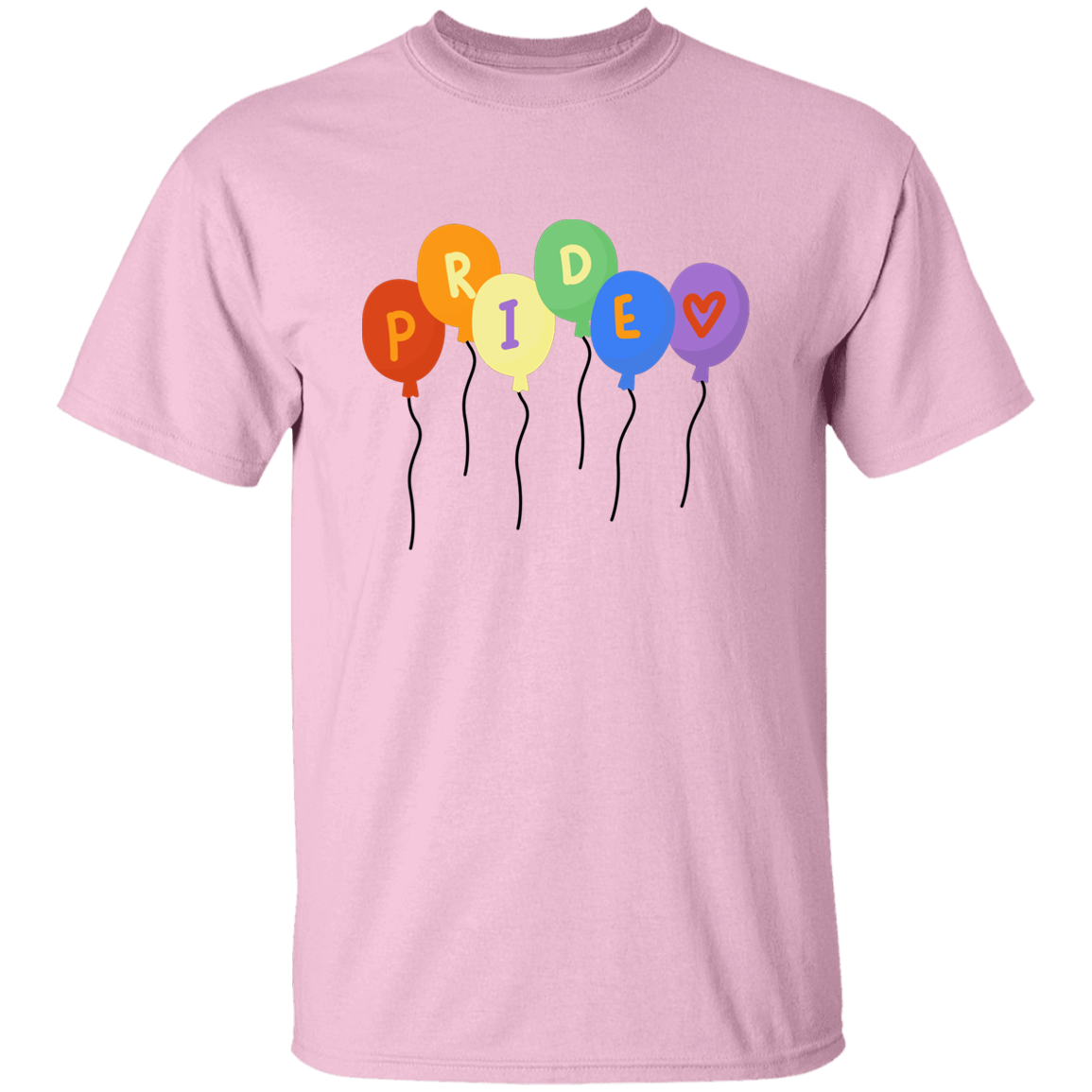 Pride Balloons Short Sleeve Shirt