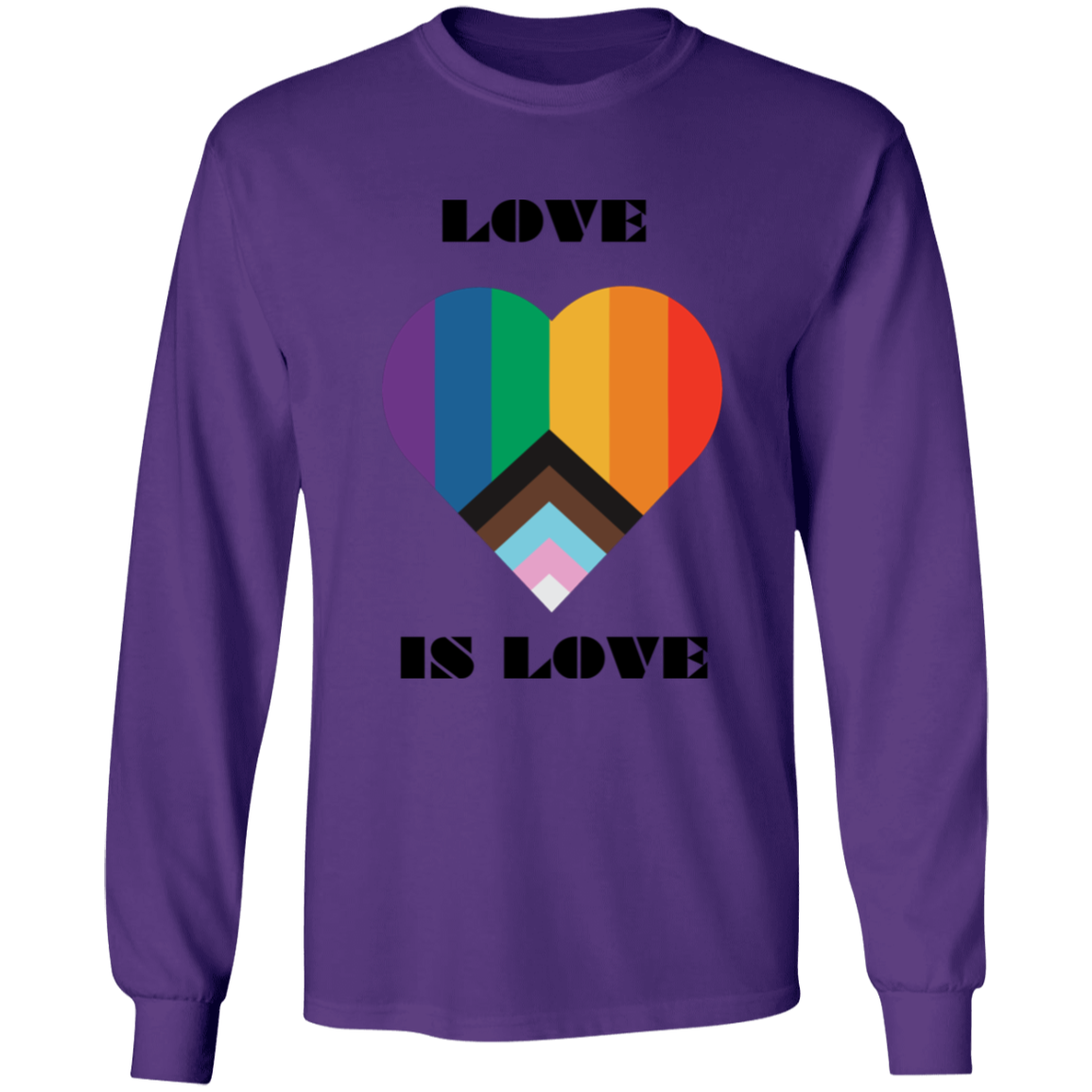 Heart Love is Love Long Sleeve Shirt