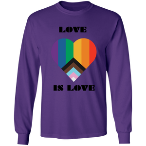 Heart Love is Love Long Sleeve Shirt