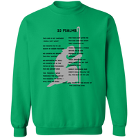 23 Psalms Crewneck Sweatshirt - Black