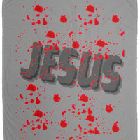 Blood of Jesus Cozy Plush Fleece Blanket