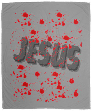 Blood of Jesus Cozy Plush Fleece Blanket