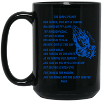 Lord's Prayer Mug Blue