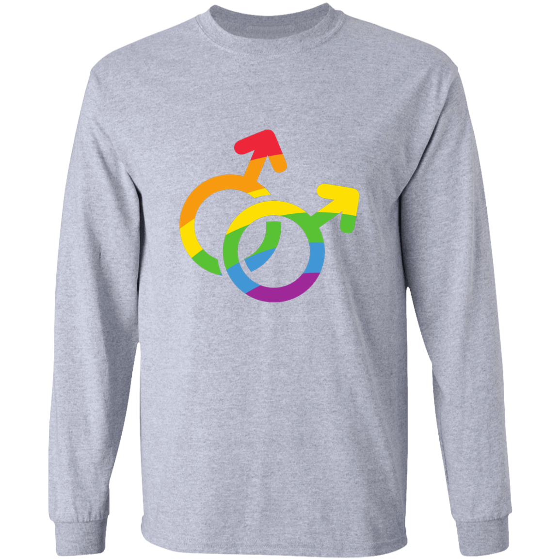 Male Pride Long Sleeve Shirt