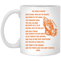 Lord's Prayer Mug Orange