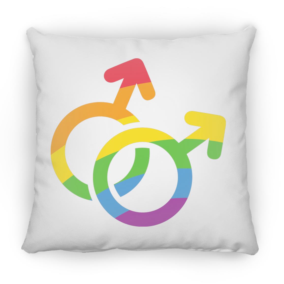 Male Pride Square Pillow