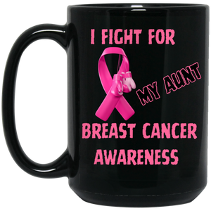 I Fight For Black 15oz Mug