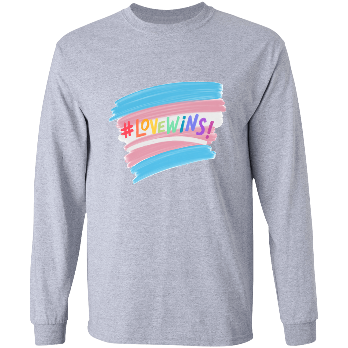 Transgender Love Wins Long Sleeve Shirt