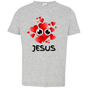 Eye Love Jesus Toddler Short Sleeve