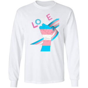 Trans Fist Long Sleeve Shirt