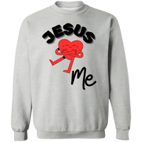 Jesus Loves Me Crewneck Pullover Sweatshirt