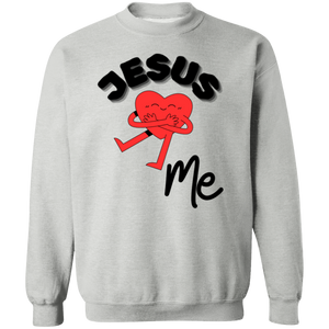 Jesus Loves Me Crewneck Pullover Sweatshirt