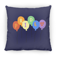 Pride Ballons Square Pillow