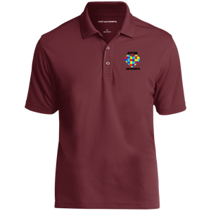 Autism Heart Short Sleeve Polo