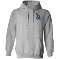 Anchored in the Lord Hoodie - White