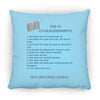 The 10 Commandments Pillow - Black