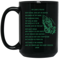 Lord's Prayer Mug Green