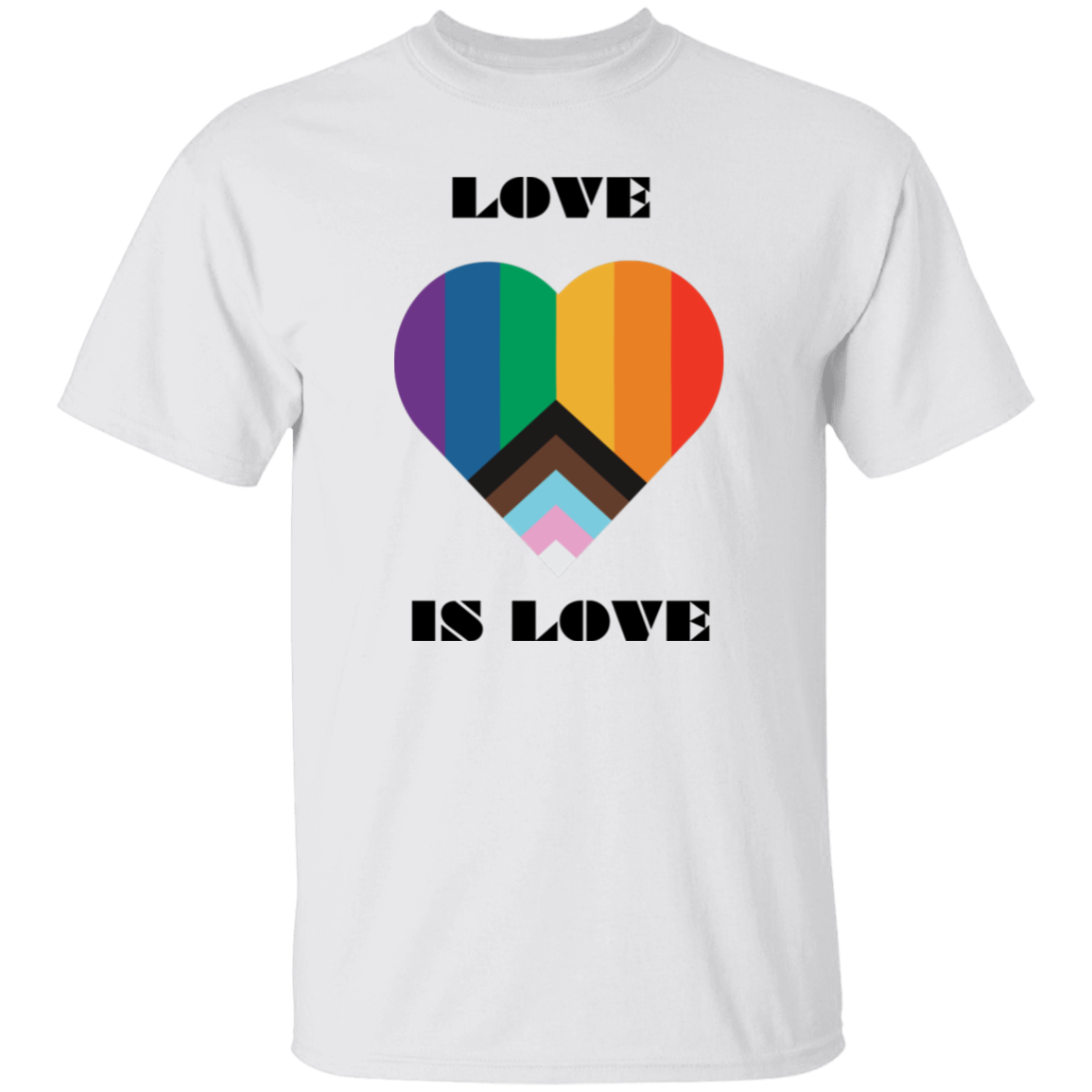 Heart Love is Love Short Sleeve Shirt